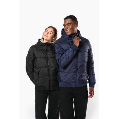 Unisex recycled ribstop jacket with hood